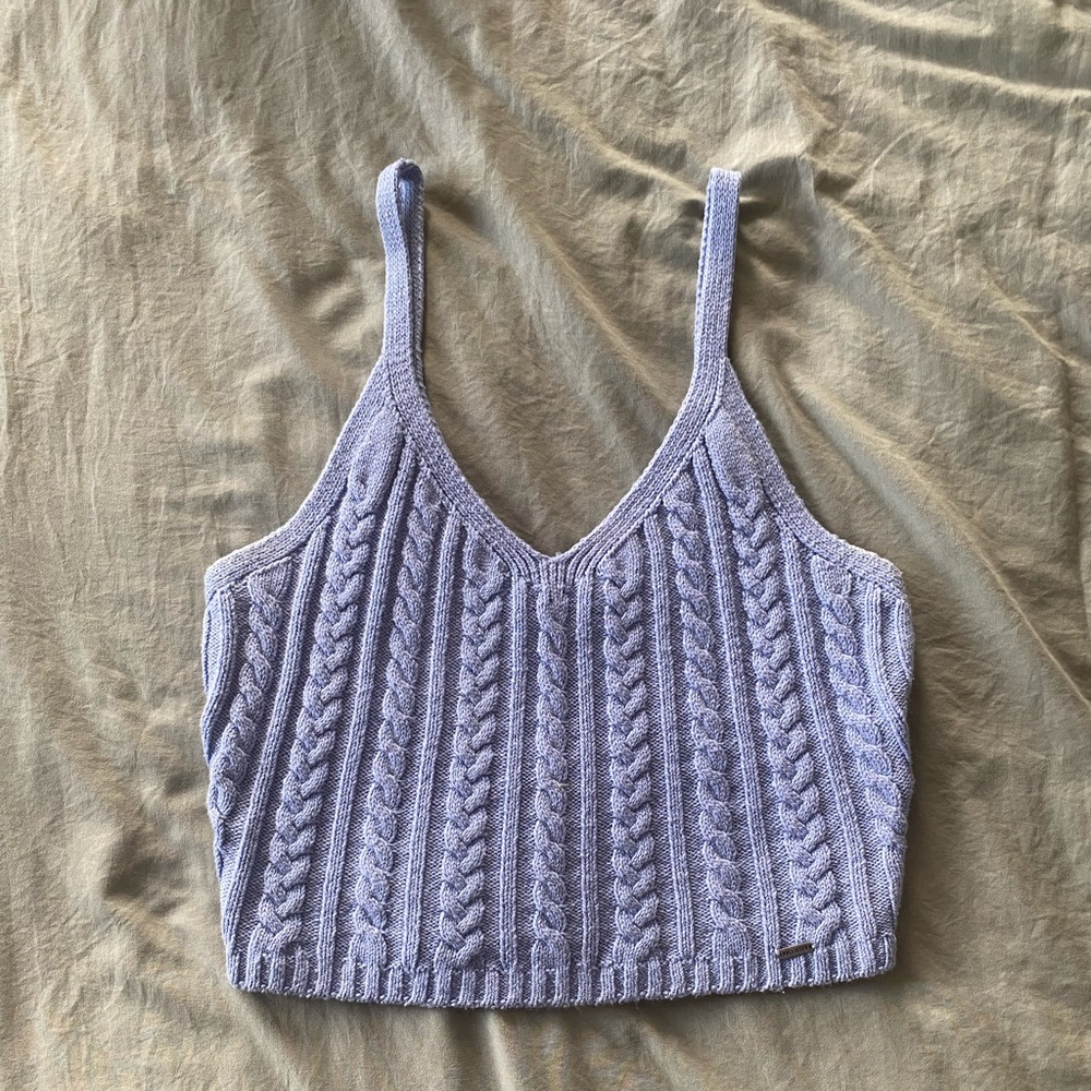 Hollister Periwinkle Sweater Tank